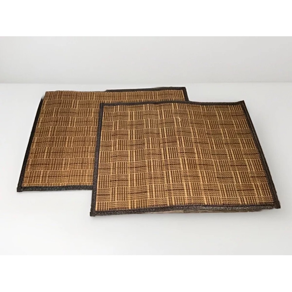 Bed Bath and Beyond Bamboo Placemats Set of 2 Size 18“ x 13 “